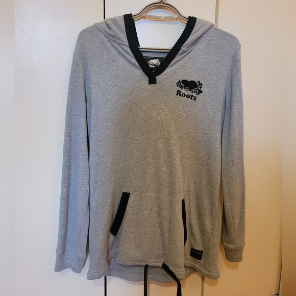 Roots Gray hoodie - Picture 1 of 5